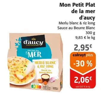 Colruyt D'AUCY Mon petit plat de la mer offre