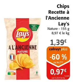 Colruyt LAY'S Chips recette à l'ancienne offre