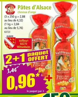 Norma VALFLEURI Pâtes d'alsace offre