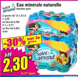 Norma Eau minérale naturelle offre