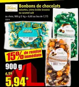 Norma VOBRO Bonbons de chocolats offre