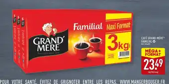 ALDI GRAND-MÈRE Café familial offre