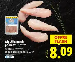 Lidl Aiguillettes de poulet offre