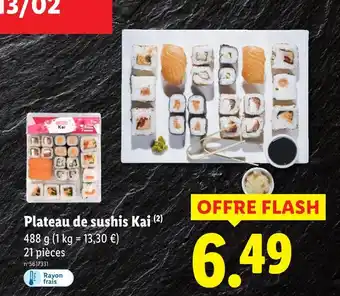 Lidl KAI Plateau de sushis offre