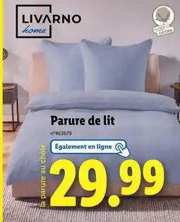 Lidl LIVARNO HOME Parure de lit offre