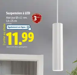 Lidl Suspension à LED offre