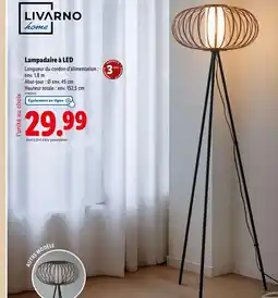 Lidl LIVARNO Lampadaire à led offre