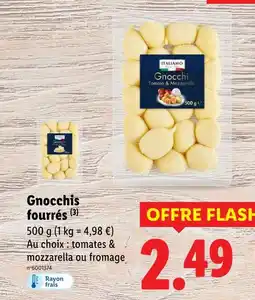 Lidl Italiamo Gnocchis fourrés offre