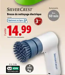 Lidl SILVERCREST Brosse de nettoyage électrique offre