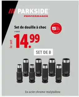 Lidl PARKSIDE Set de douille à choc offre