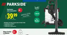 Lidl PARKSIDE Aspirateur eau et poussière offre