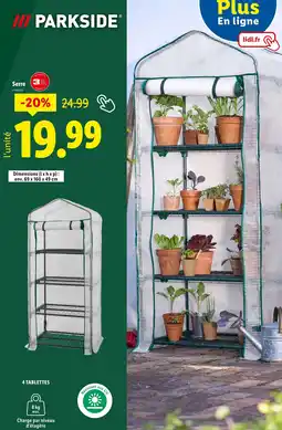 Lidl PARKSIDE Serre offre