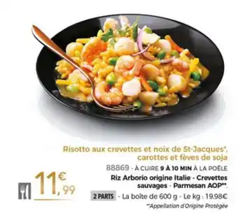 Thiriet Risotto aux crevettes et noix de st-jacques offre