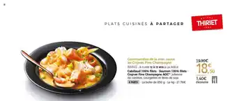 Thiriet Gourmandise de la mer offre