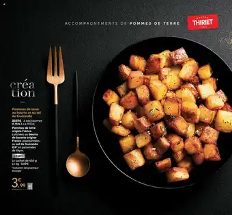 Thiriet Pommes de terre au beurre et au sel de guérande offre