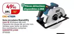 Weldom Dexter - scie circulaire filaire dp5 offre