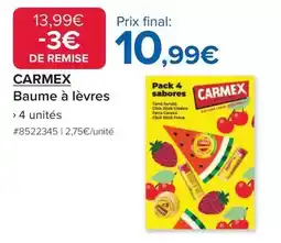 Costco Carmex - baume à lèvres offre