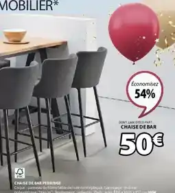 JYSK Chaise de bar pebringe offre