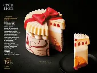 Thiriet La surprise nougat/framboise/abricot offre