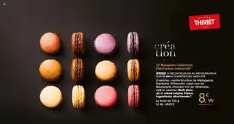 Thiriet 12 Macarons collection fabrication artisanale offre