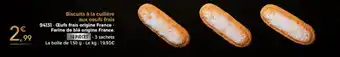Thiriet Biscuits à la cuillère aux oeufs frais offre