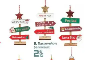 Gifi Suspension panneaux offre