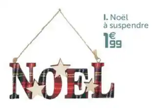 Noël à suspendre