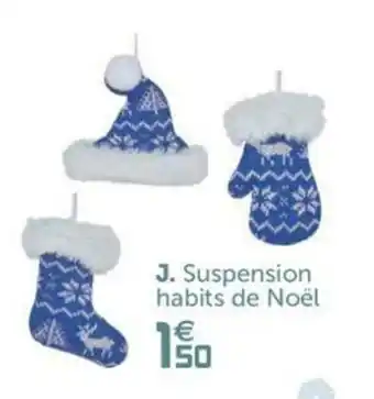Gifi Suspension habits de noël offre