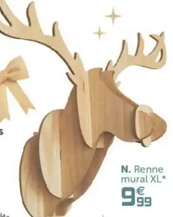 Renne mural XL