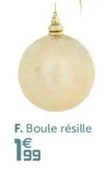 Boule résille
