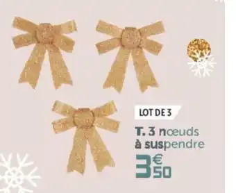3 Nœuds à suspendre