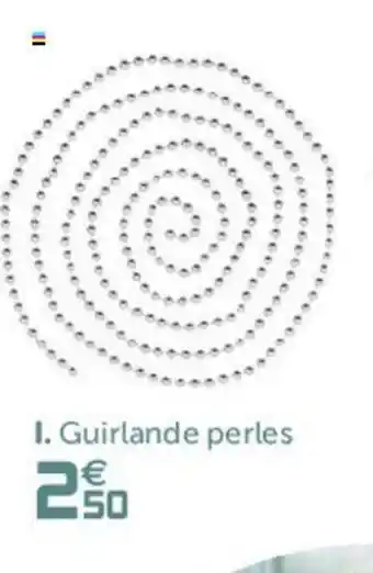 Gifi Guirlande perles offre