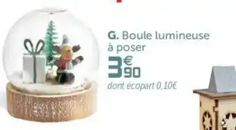 Gifi Boule lumineuse à poser offre