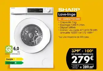 Pro&Cie Lave-linge offre