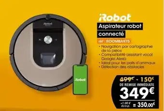 Pro&Cie Aspirateur robot connecté offre
