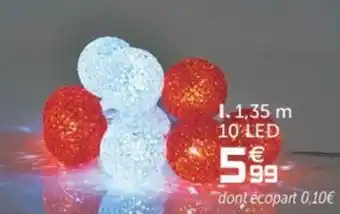 Gifi Guirlande boules offre