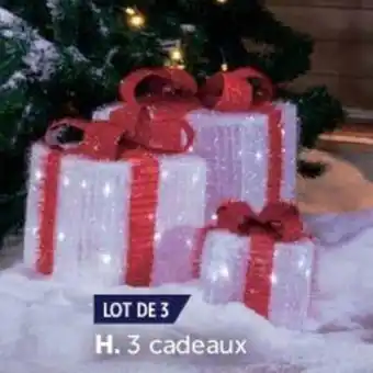 Gifi 3 Cadeaux offre