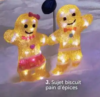 Gifi Sujet biscuit pain d'épices offre