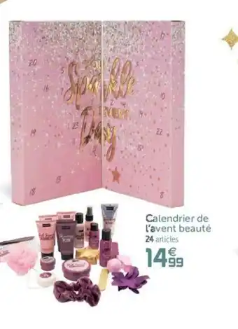 Calendrier de l'avent beauté