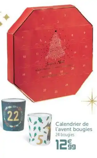 Gifi Calendrier de l'avent bougies offre