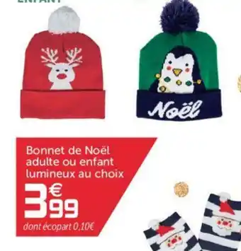 Bonnet de Noël adulte ou enfant