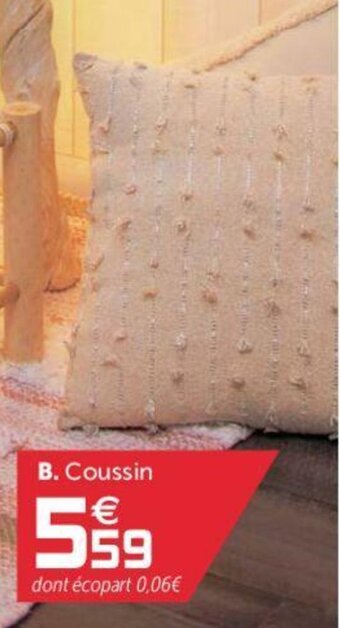 Gifi Coussin offre