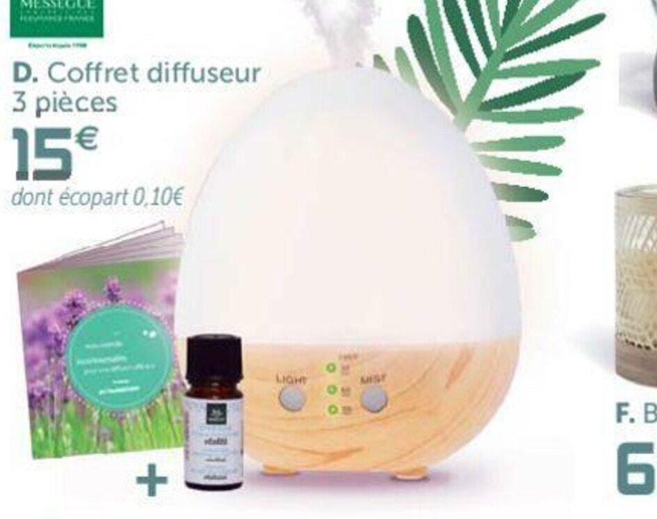 Promo Coffret diffuseur 3 Pièces chez Gifi