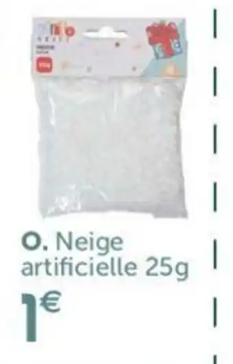 Neige artificielle