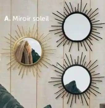 Gifi Miroir soleil offre