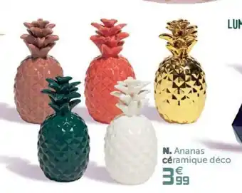 Gifi Ananas Céramique Déco offre