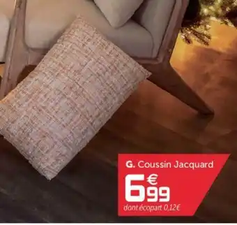 Gifi Coussin Jacquard offre