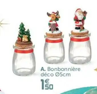 Gifi Bonbonnière Déco offre