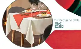 Gifi Chemin de Table offre