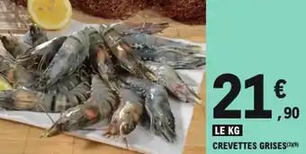 E.Leclerc Crevettes grises offre